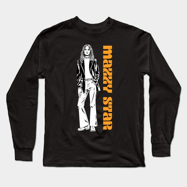 Mazzy Star Long Sleeve T-Shirt by Aldrvnd